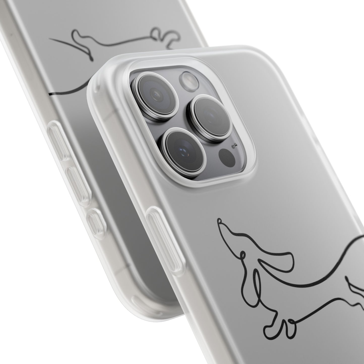 Simplistic Dachshund Phone Case