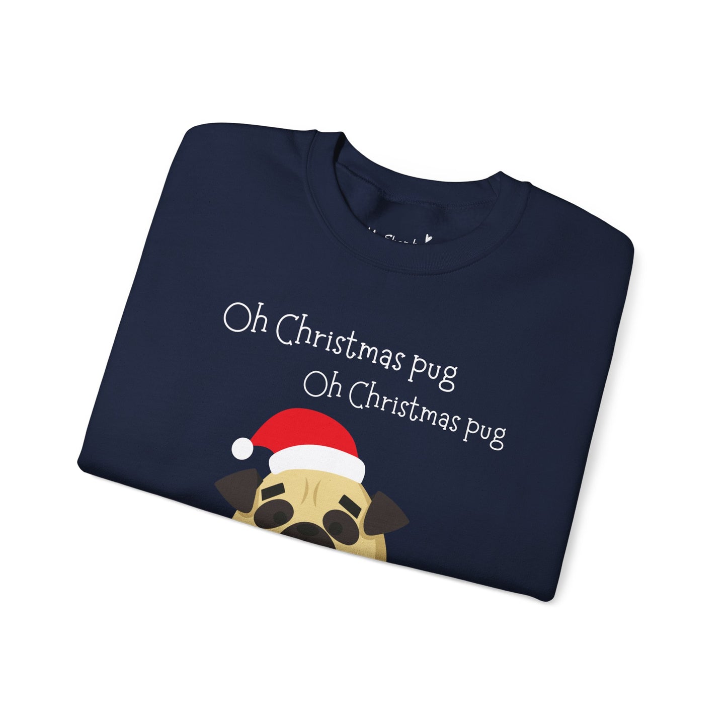Christmas Pug Sweatshirt