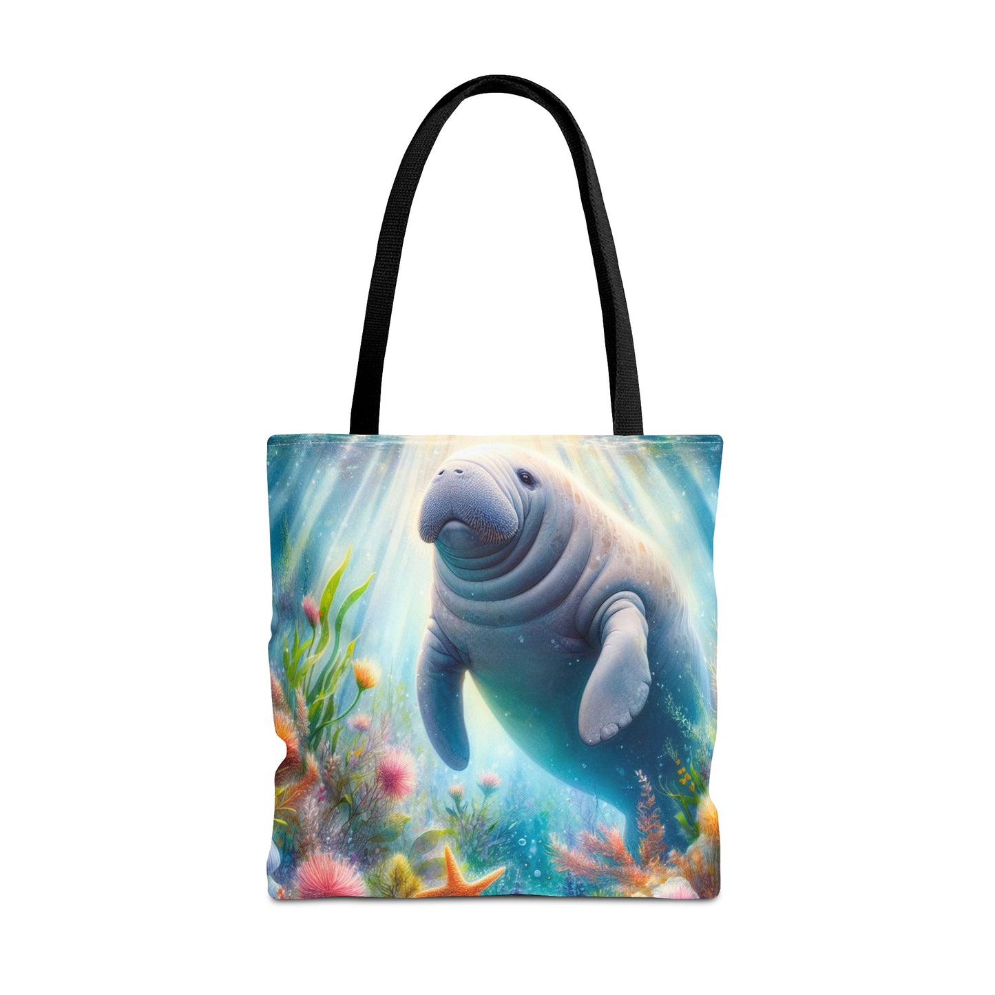 Manatee tote bag