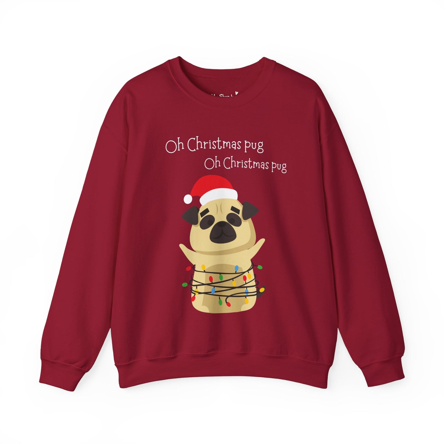 Christmas Pug Sweatshirt