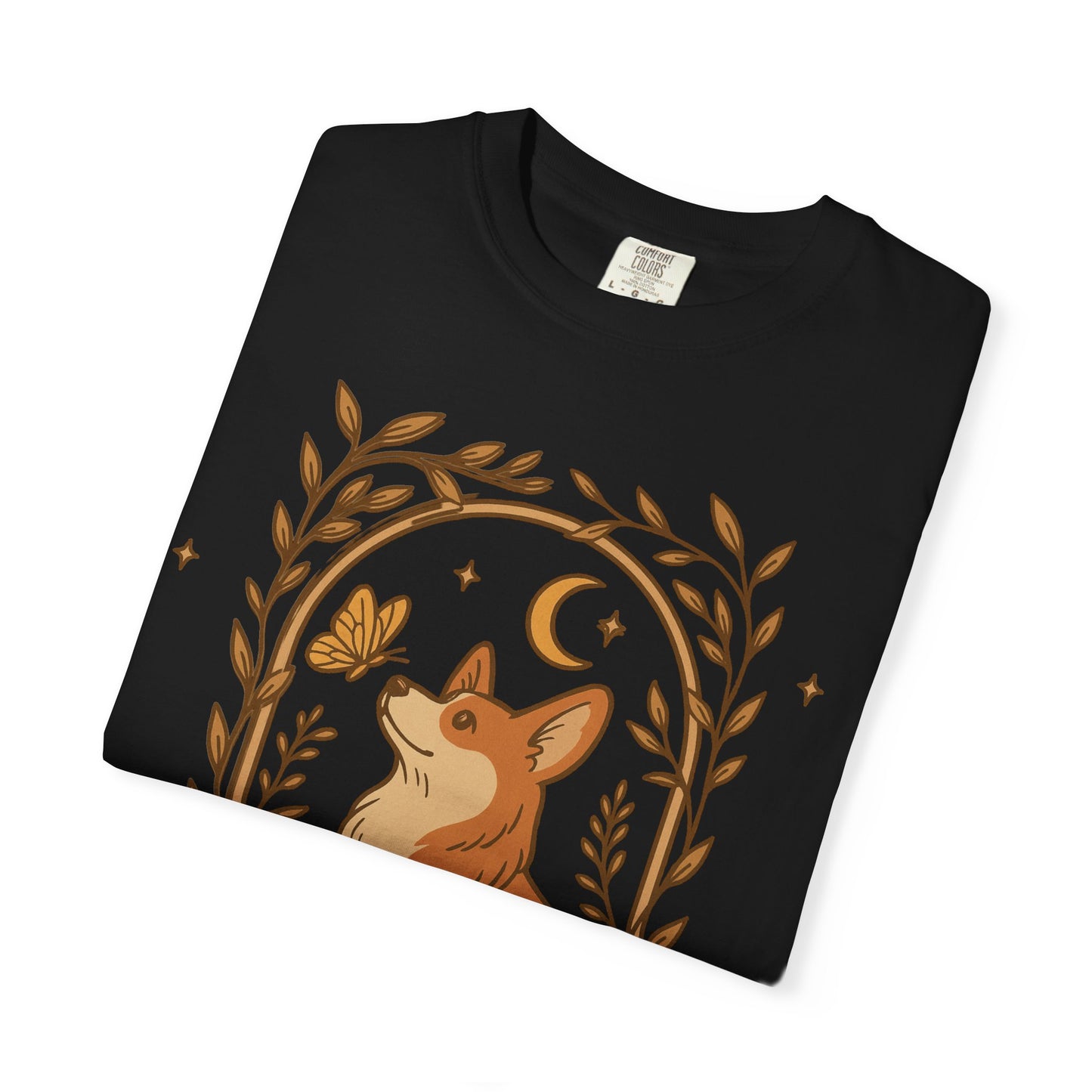 Corgi Unisex T-Shirt - 'The Loyal One' Tarot Card Design