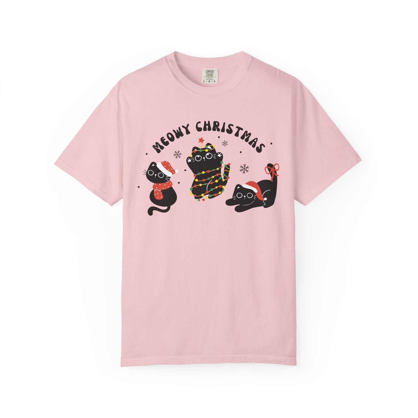 Meowy Christmas T-shirt