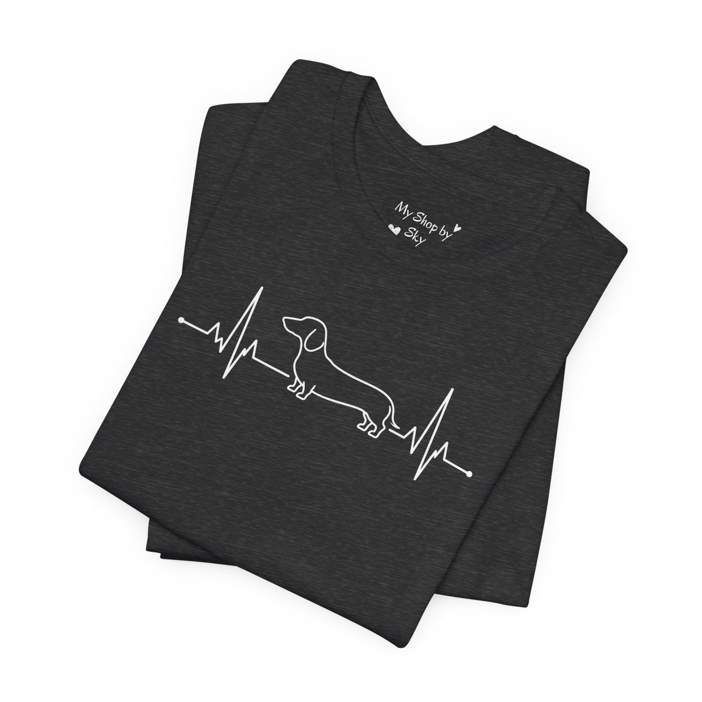 Dachshund Heartbeat Shirt