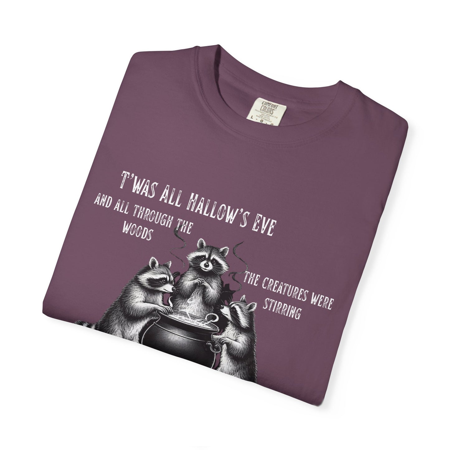 Raccoon Halloween Unisex T-shirt