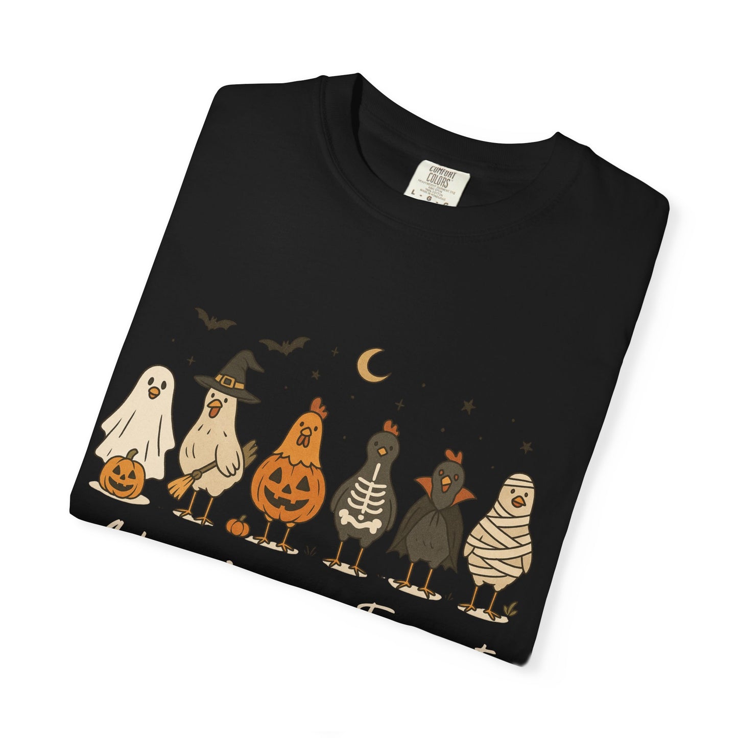 Halloween Chicken 'Cluck-or-Treat' Tee