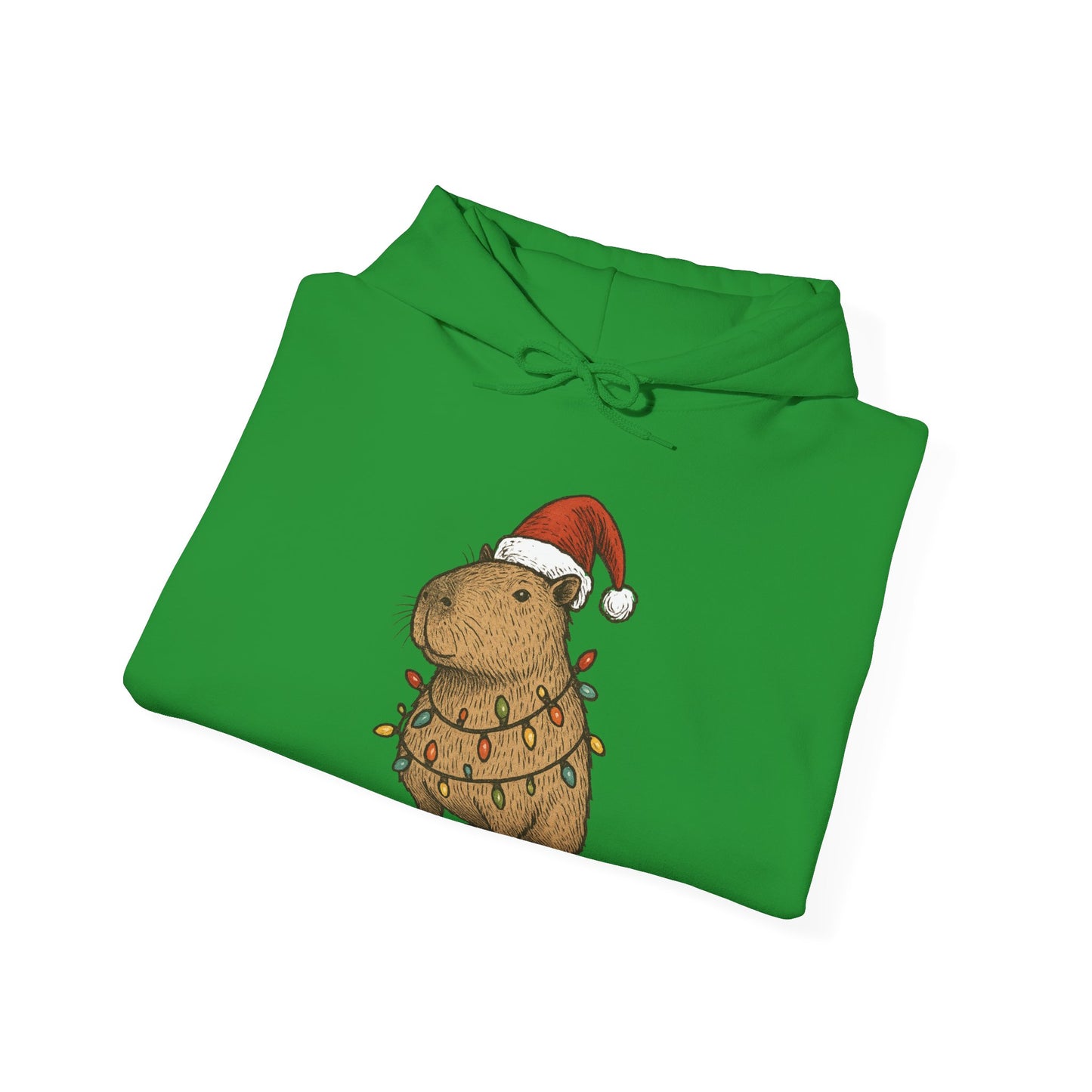 Christmas Capybara Hoodie - Unisex Sweatshirt