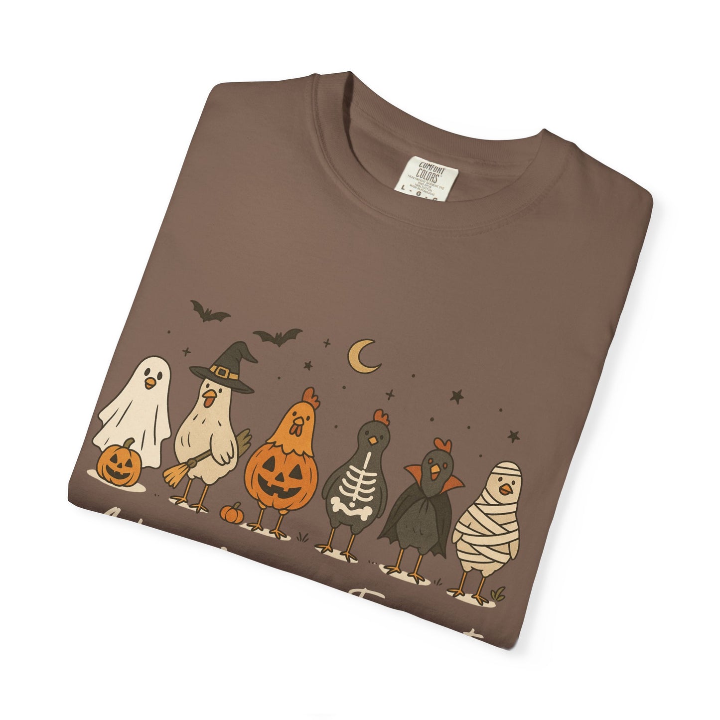 Halloween Chicken 'Cluck-or-Treat' Tee