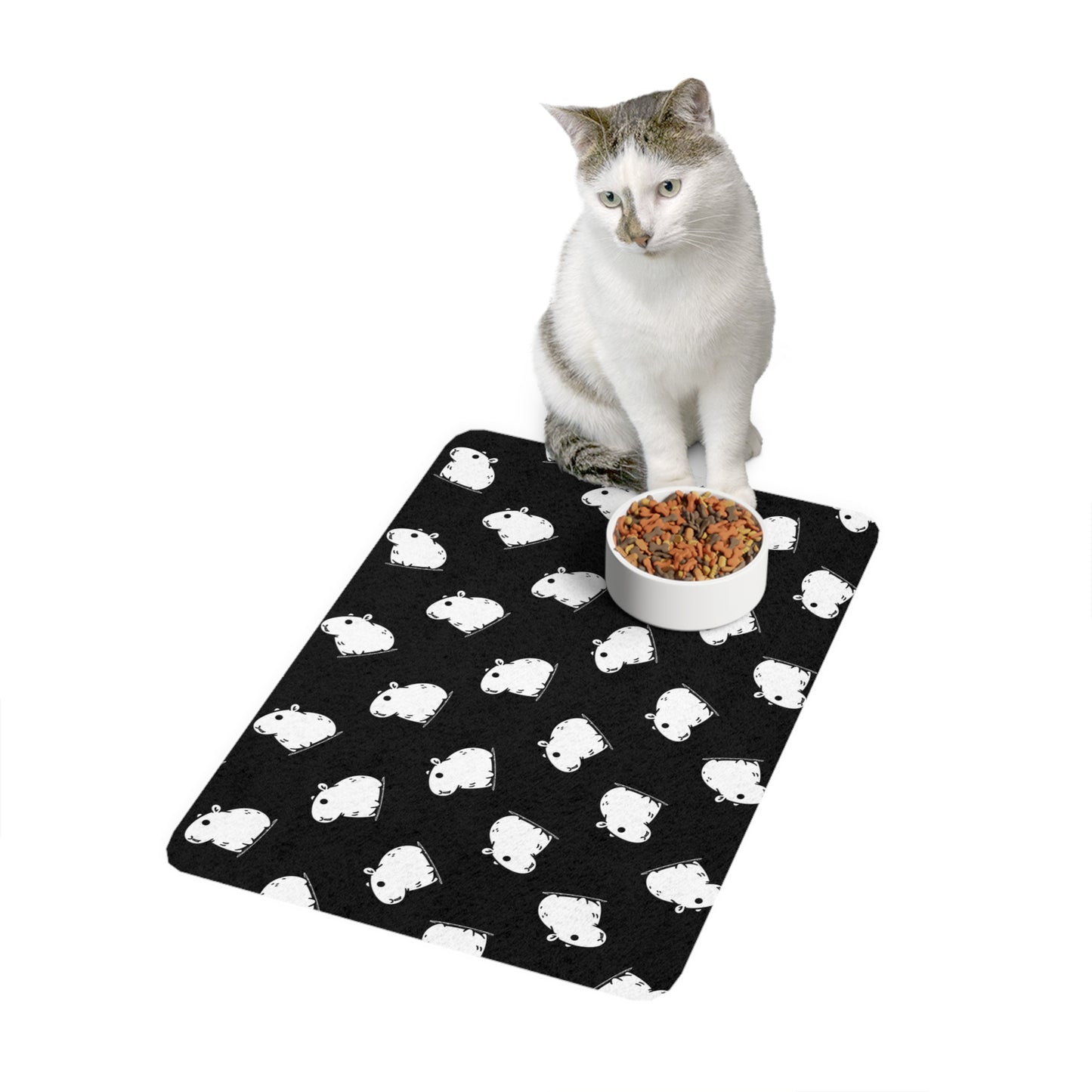 Capybara Pet Food Mat (12x18)
