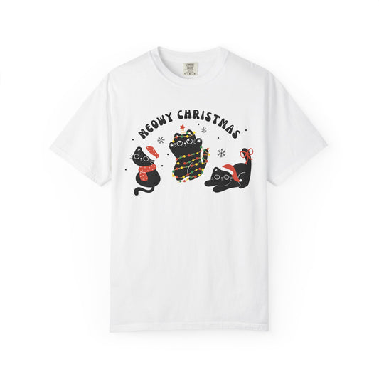 Meowy Christmas T-shirt