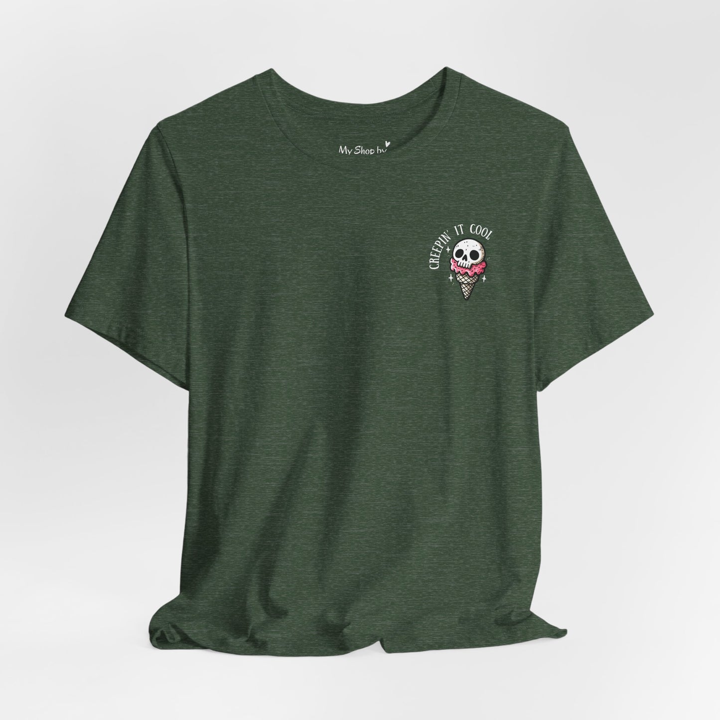 Creepin' It Cool Ice Cream Skull Tee