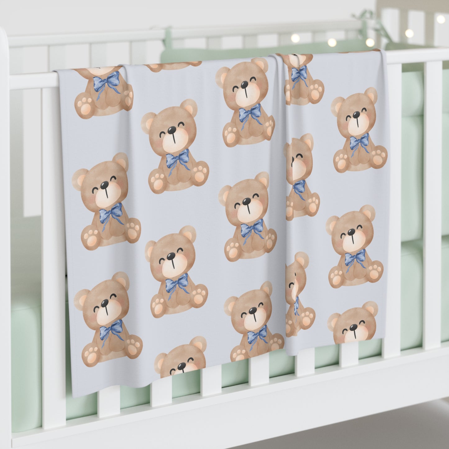 Swaddle Blanket - Teddy Bear Baby Blanket