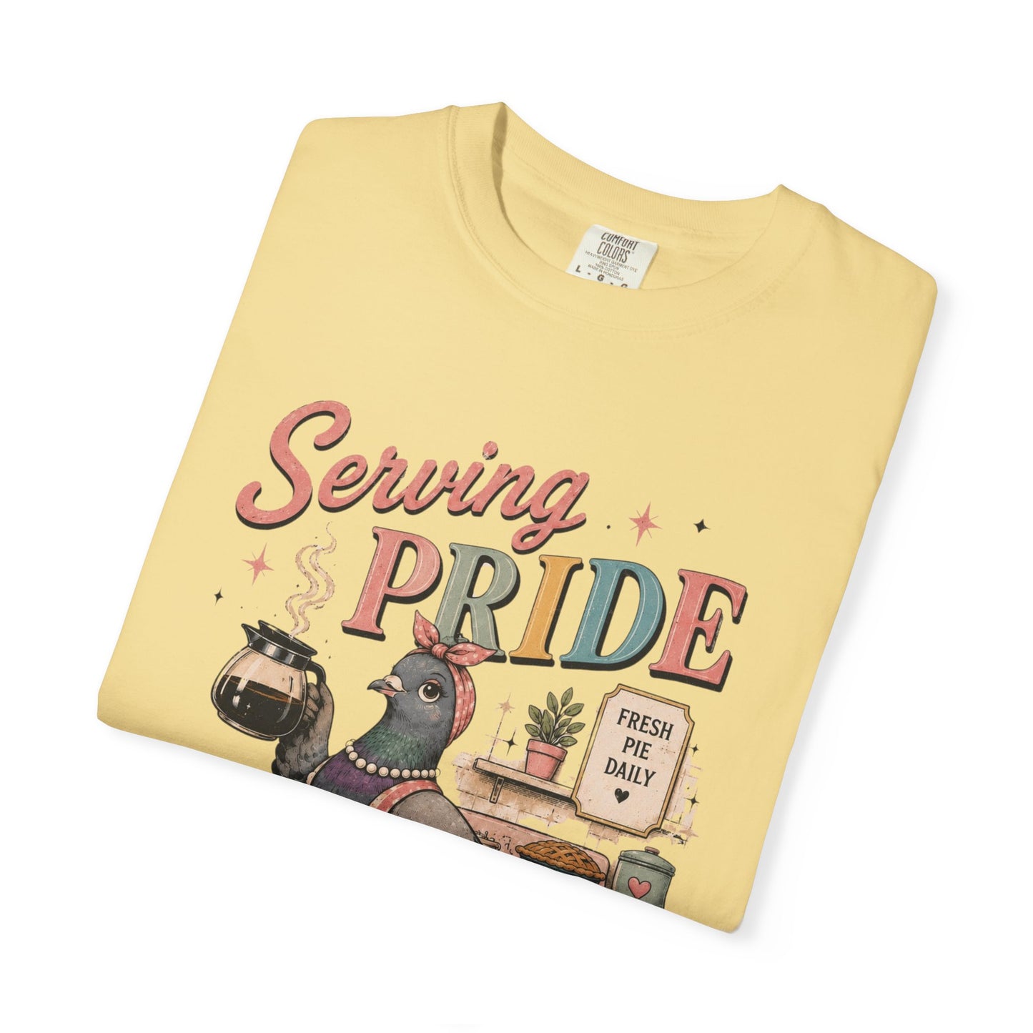 Vintage Housewife Pigeon Shirt