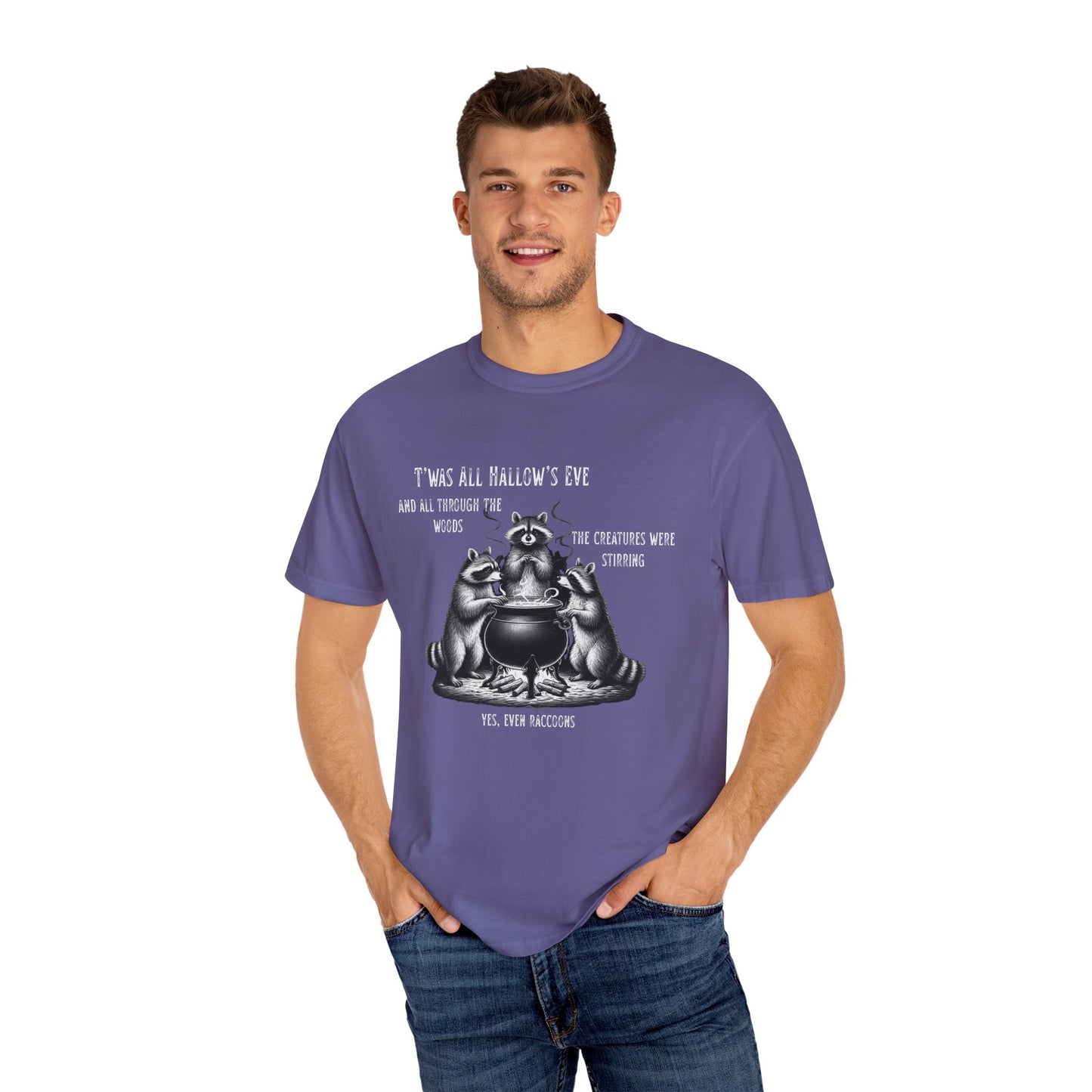 Raccoon Halloween Unisex T-shirt