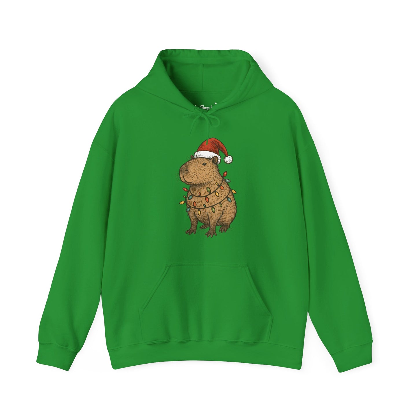 Christmas Capybara Hoodie - Unisex Sweatshirt
