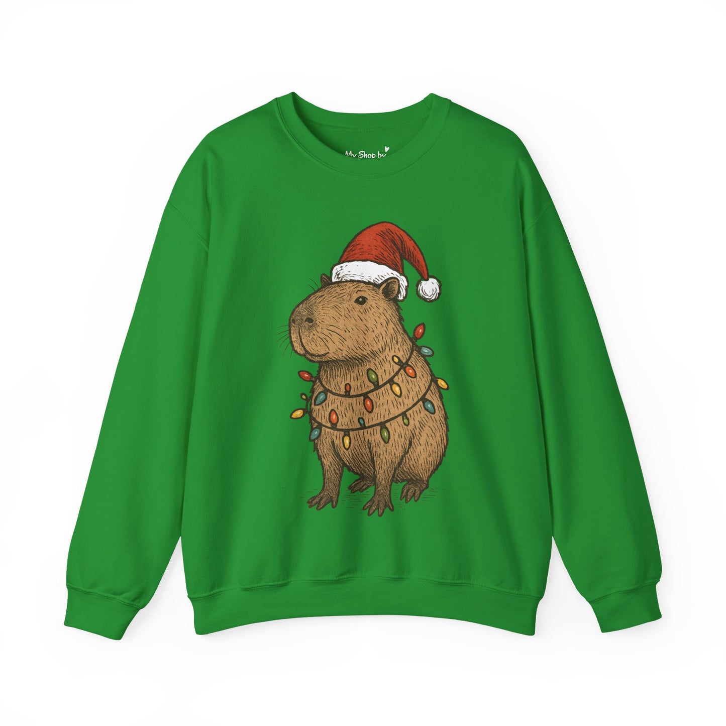 Christmas Capybara Sweatshirt - Unisex Sweatshirt