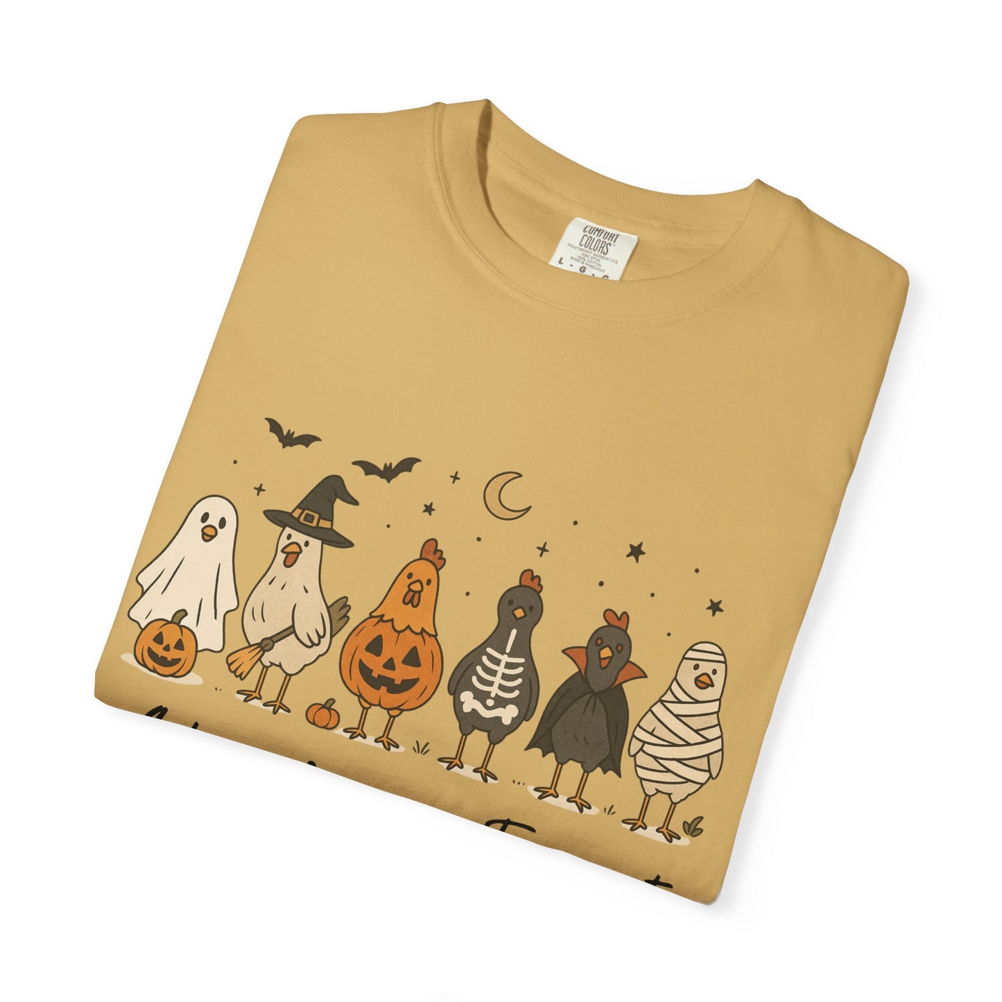 Halloween Chicken 'Cluck-or-Treat' Tee