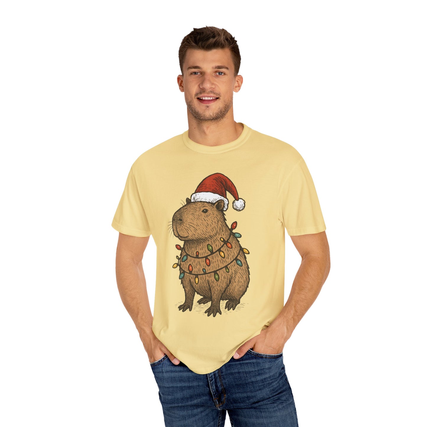 Christmas Capybara T-Shirt