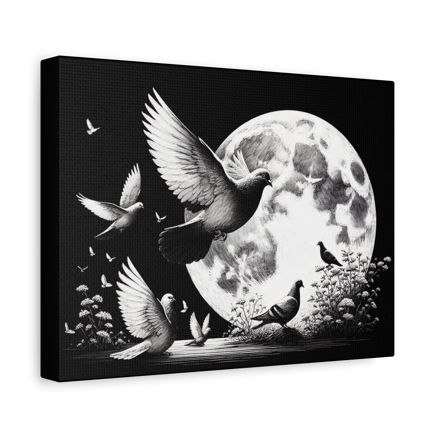 Canvas Print Pigeon