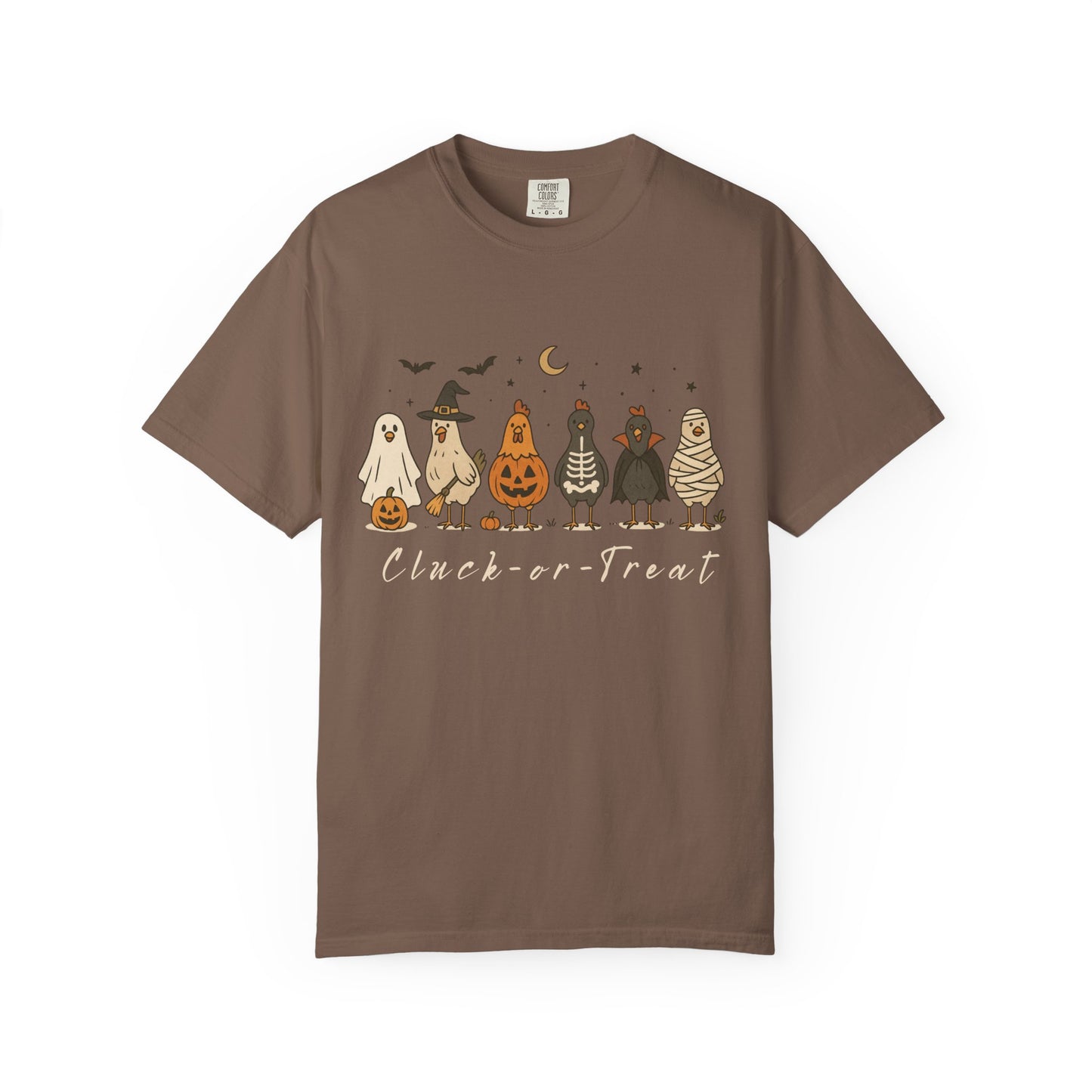 Halloween Chicken 'Cluck-or-Treat' Tee