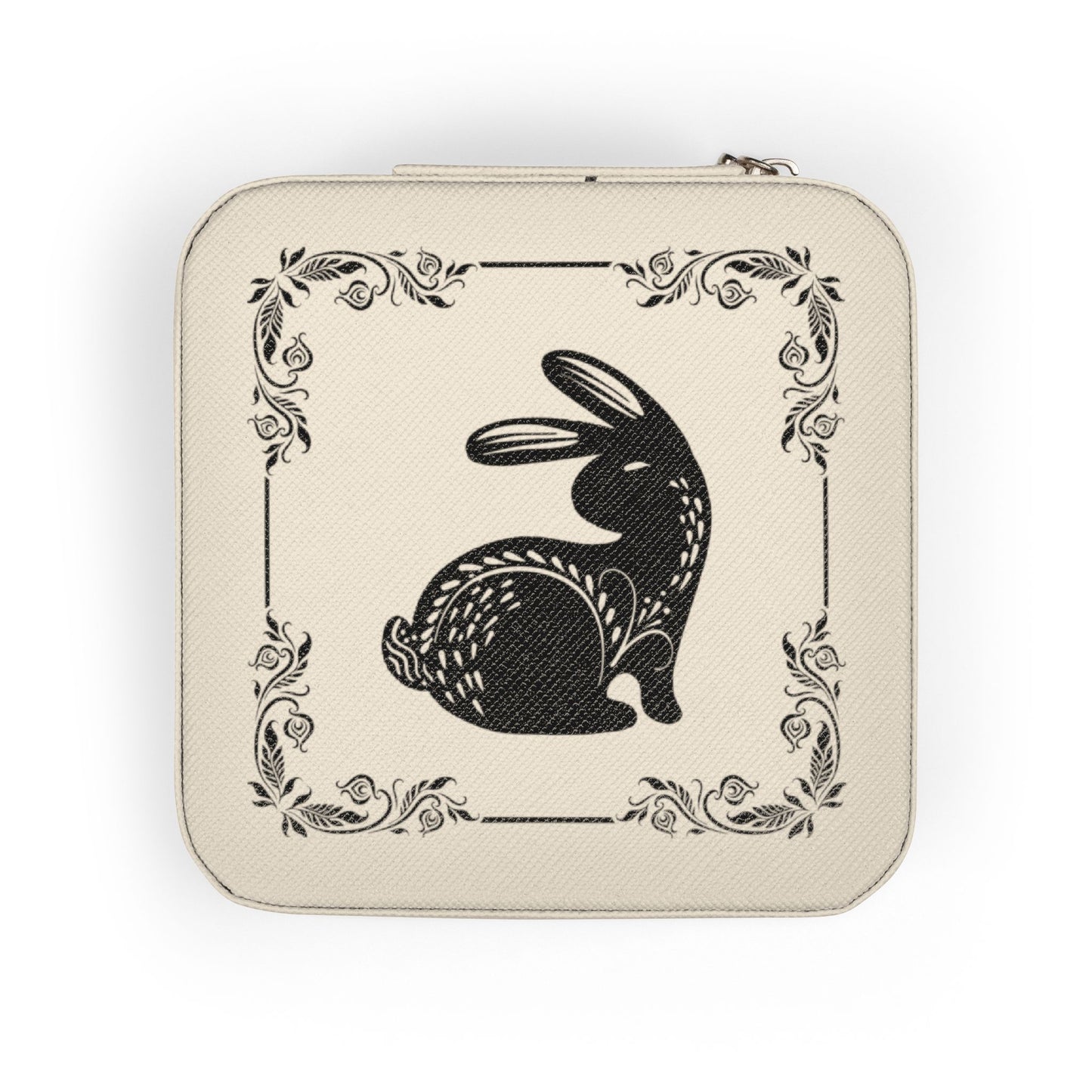 Travel Jewelry Case - Bunny Design