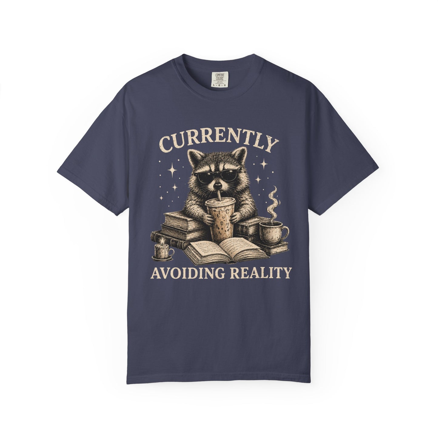 Bookish Raccoon Tee