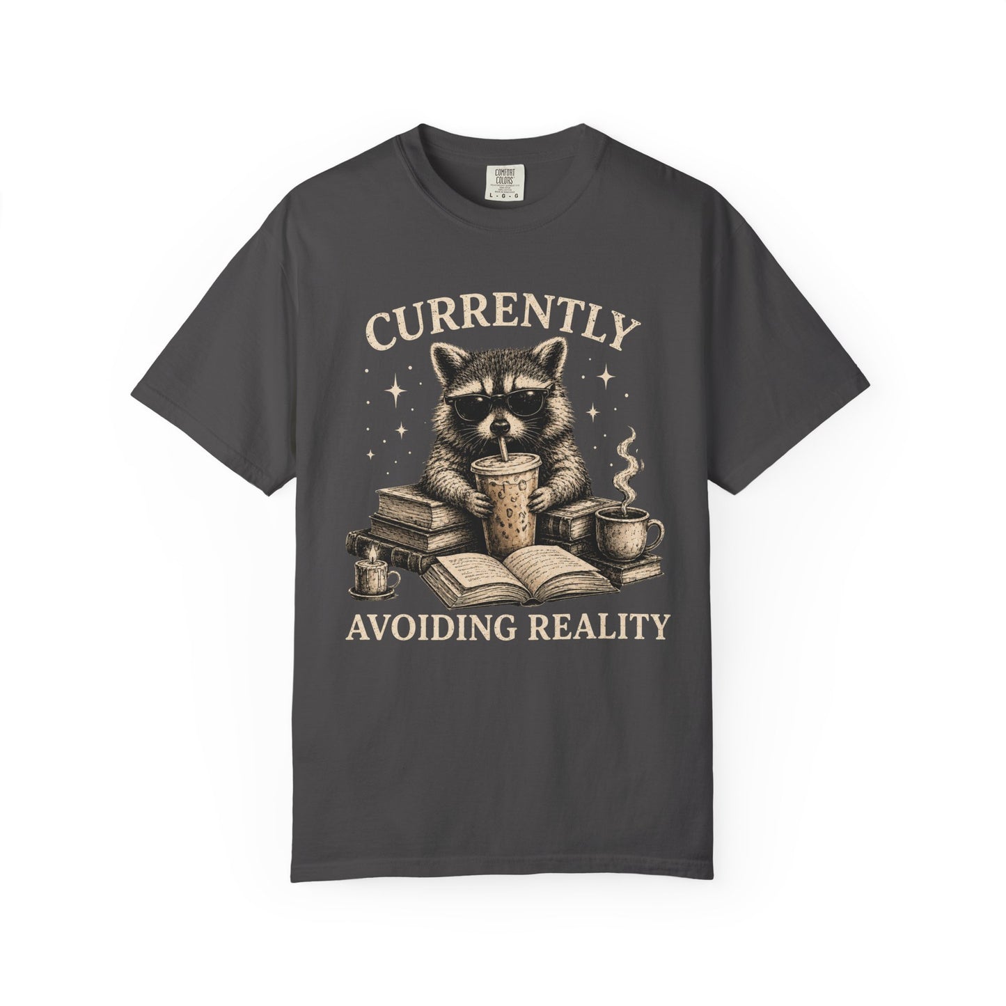 Bookish Raccoon Tee