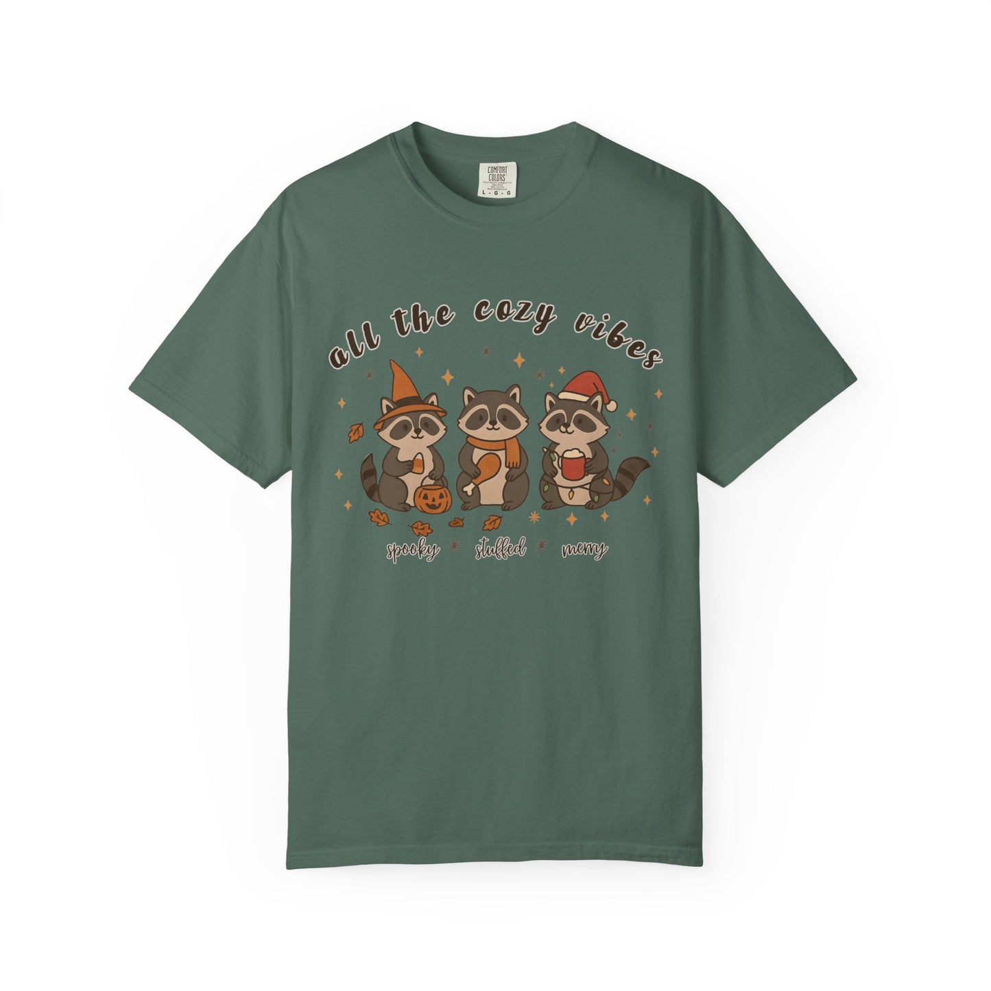 Seasonal Raccoon T-Shirt