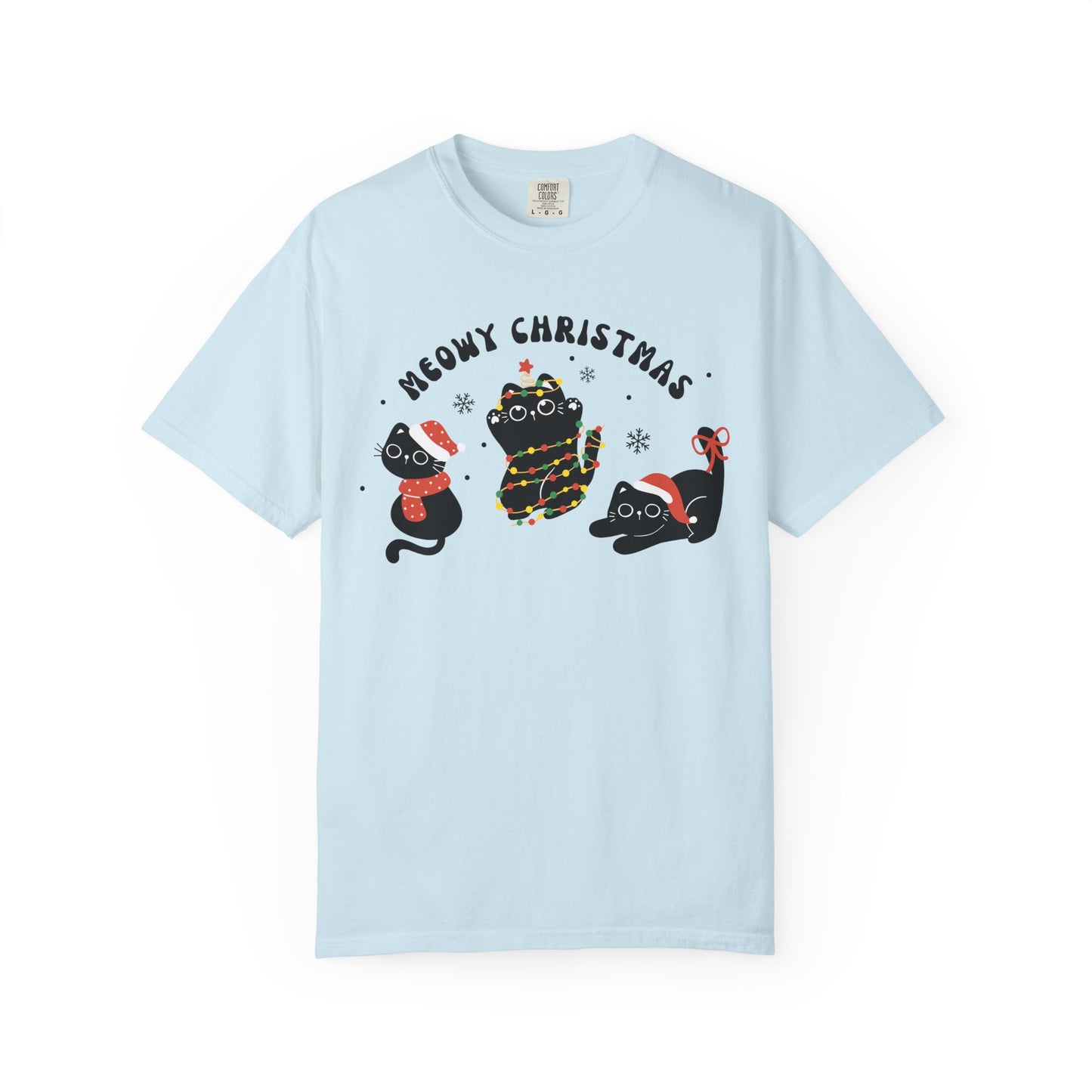 Meowy Christmas T-shirt