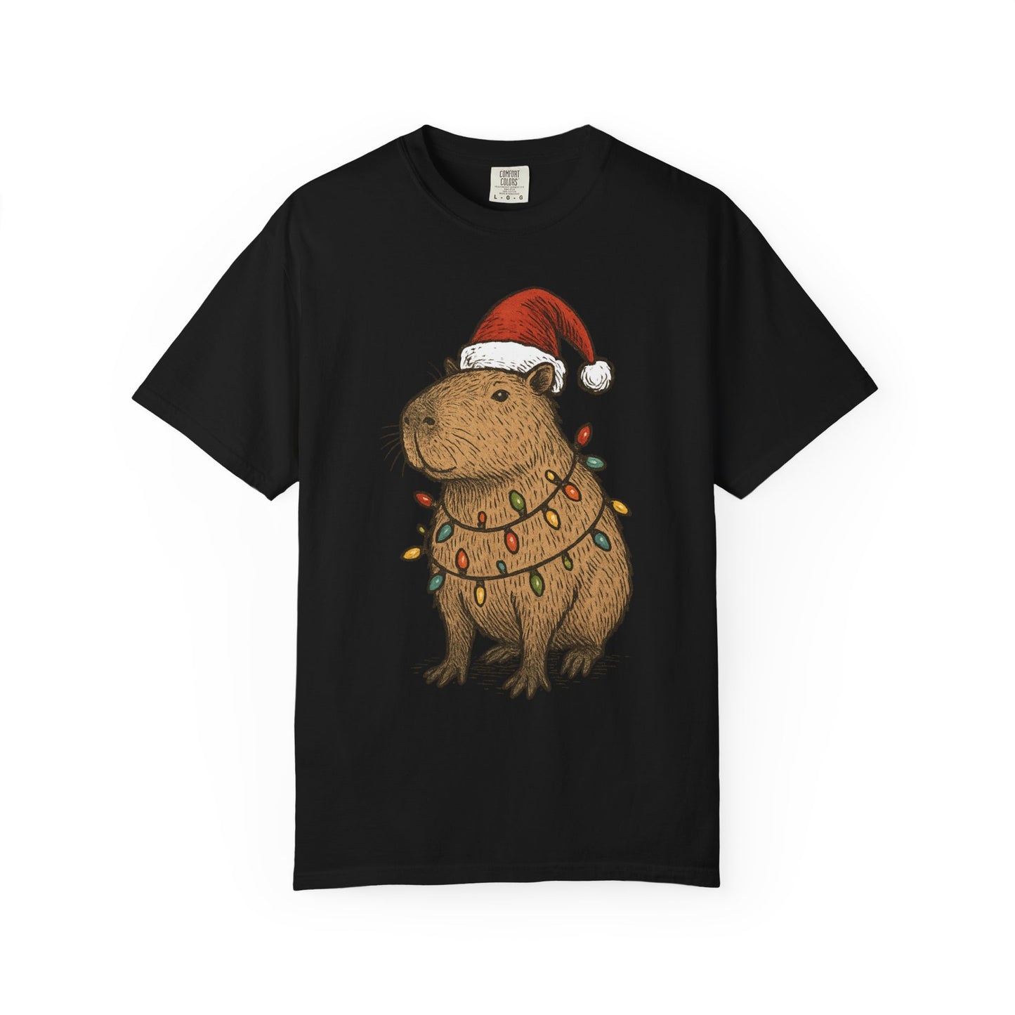 Christmas Capybara T-Shirt