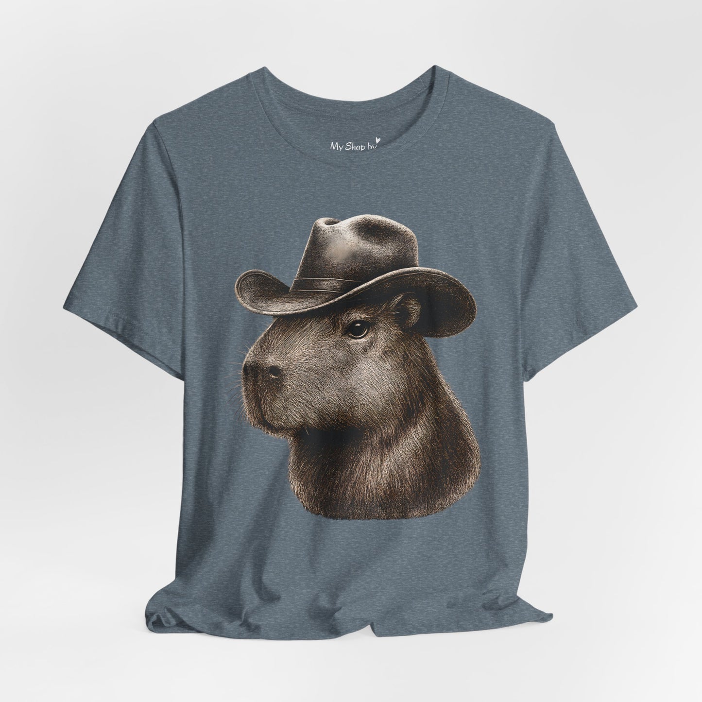 Cowboy Capybara Shirt Vintage