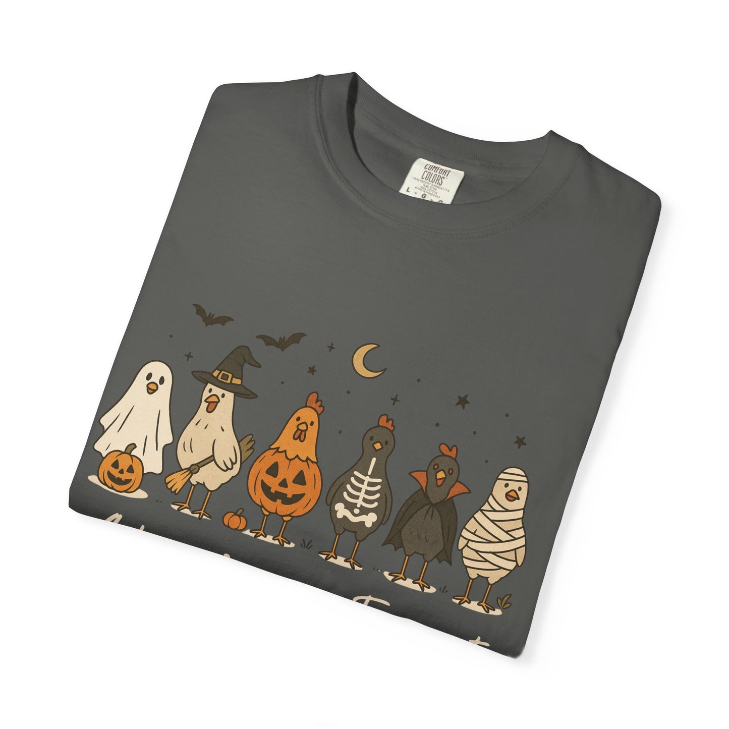 Halloween Chicken 'Cluck-or-Treat' Tee