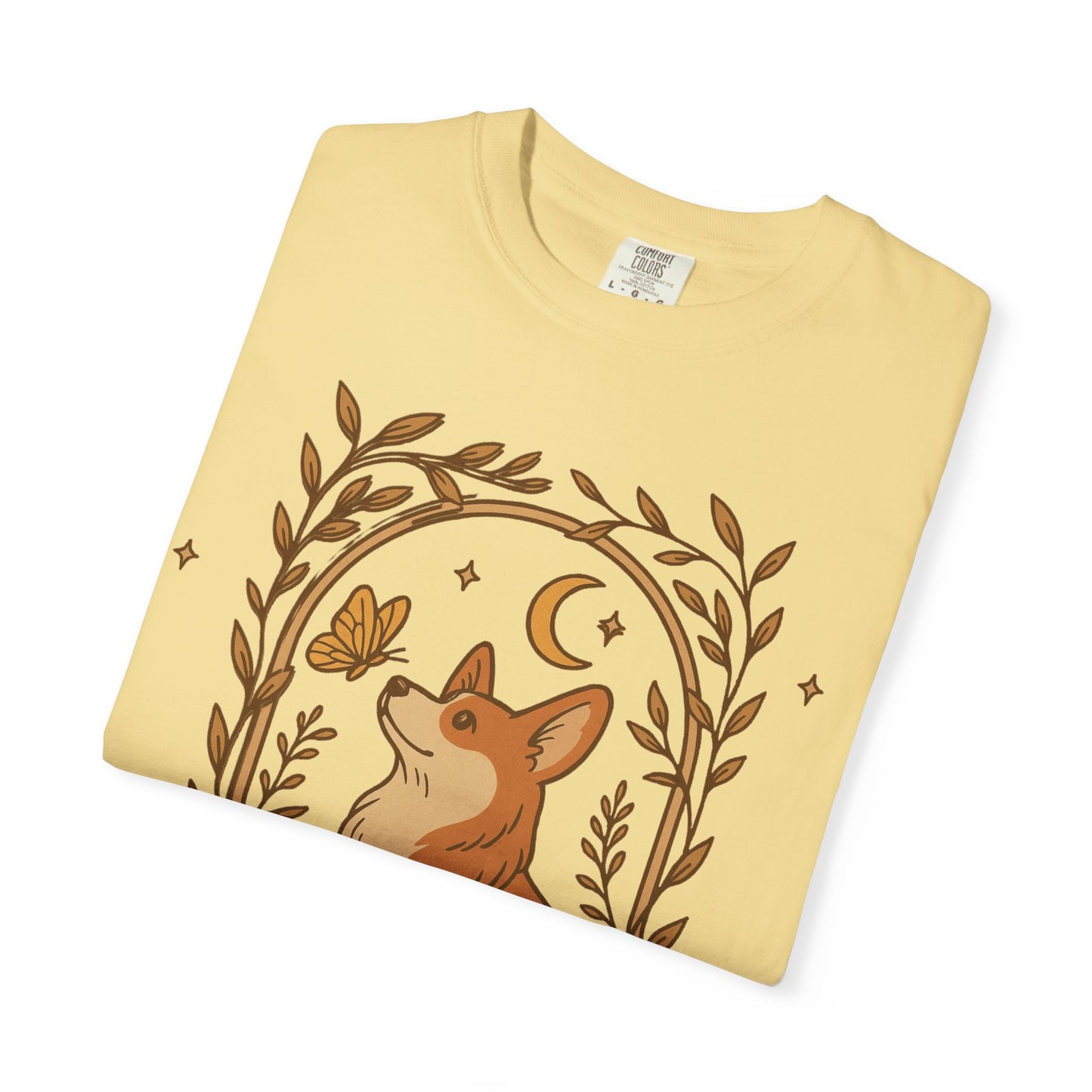 Corgi Unisex T-Shirt - 'The Loyal One' Tarot Card Design