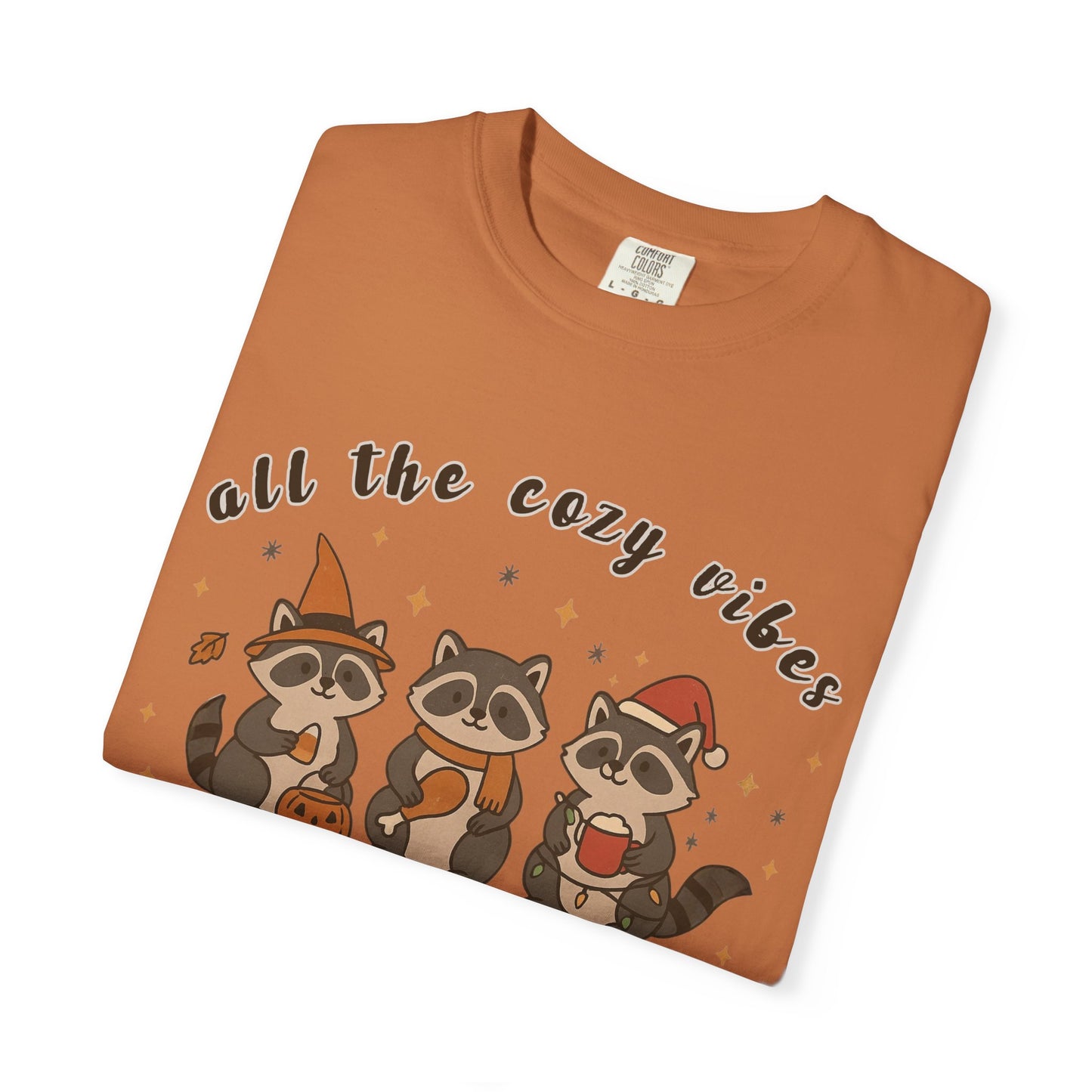 Seasonal Raccoon T-Shirt