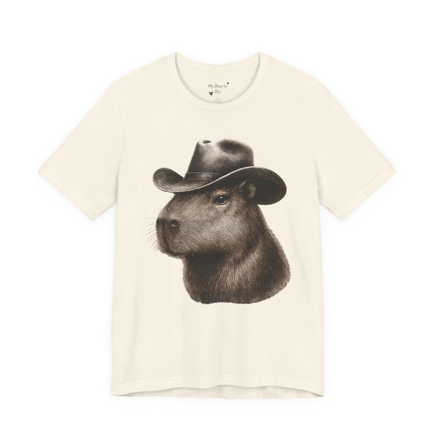 Cowboy Capybara Shirt Vintage