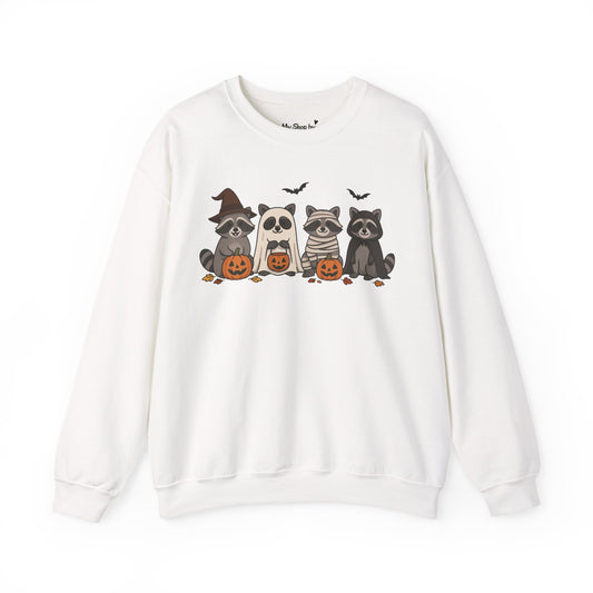 Halloween Raccoon Sweatshirt