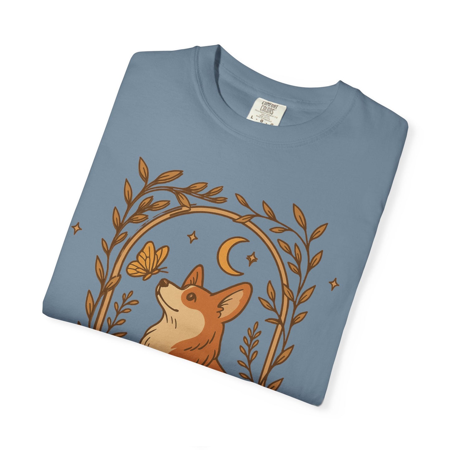 Corgi Unisex T-Shirt - 'The Loyal One' Tarot Card Design