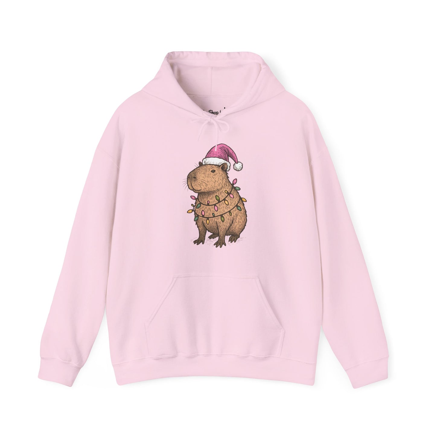 Christmas Capybara Hoodie - Unisex Sweatshirt