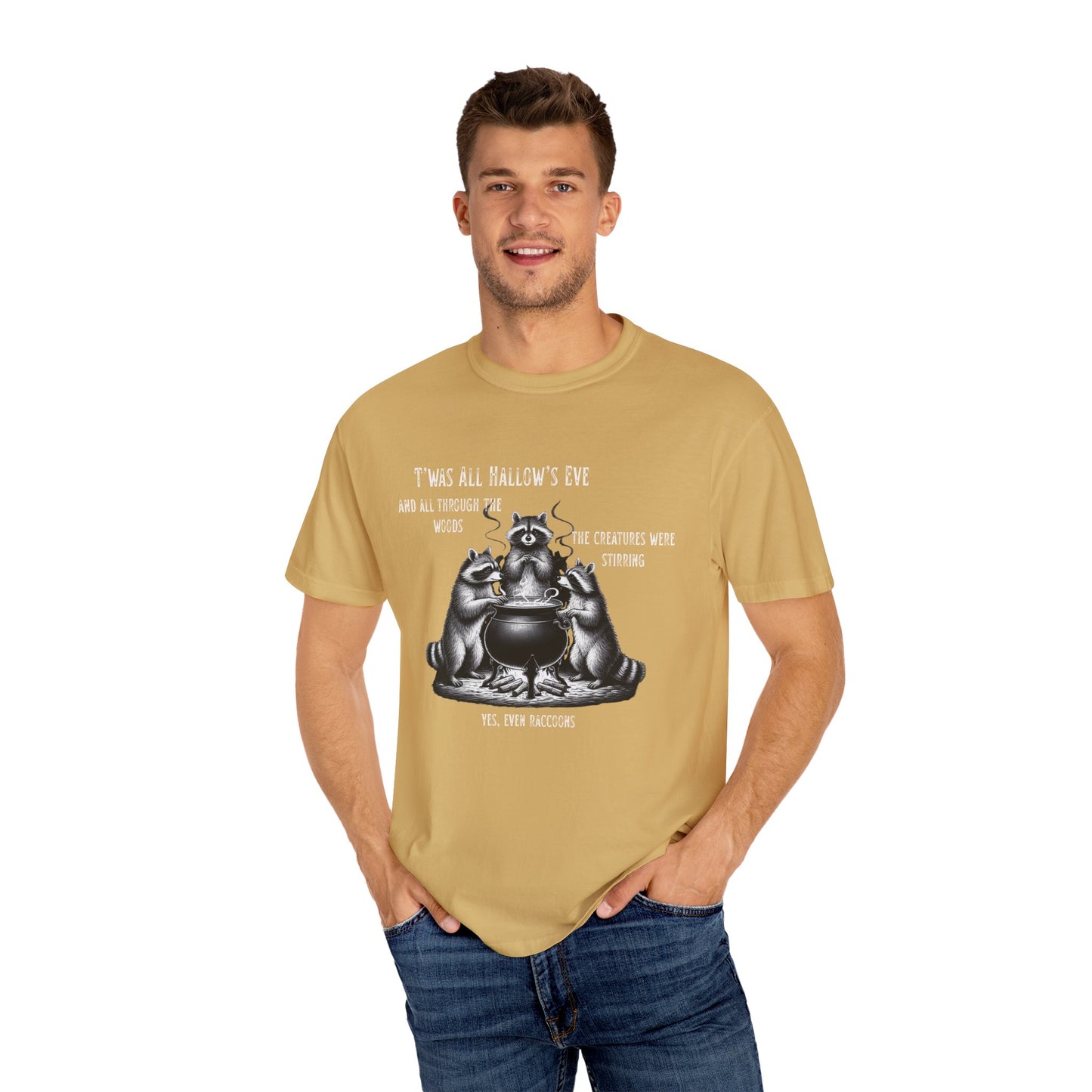 Raccoon Halloween Unisex T-shirt