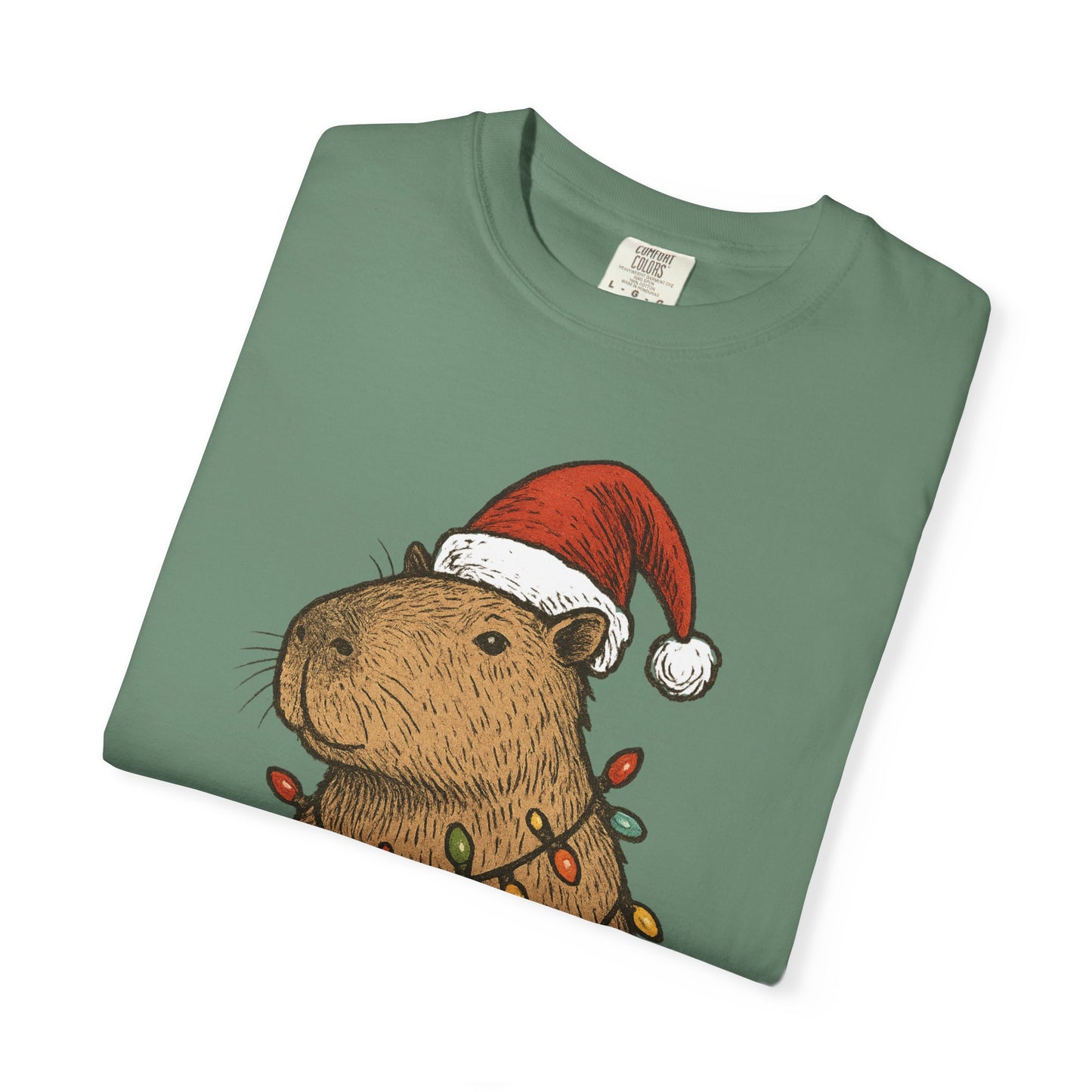 Christmas Capybara T-Shirt