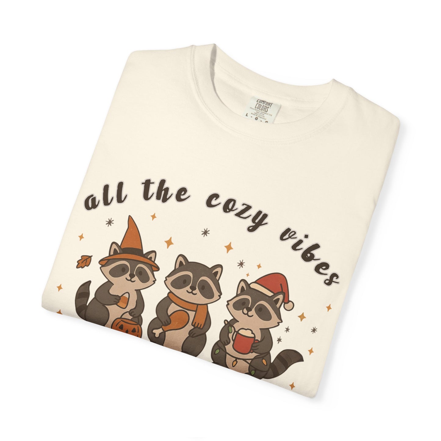 Seasonal Raccoon T-Shirt