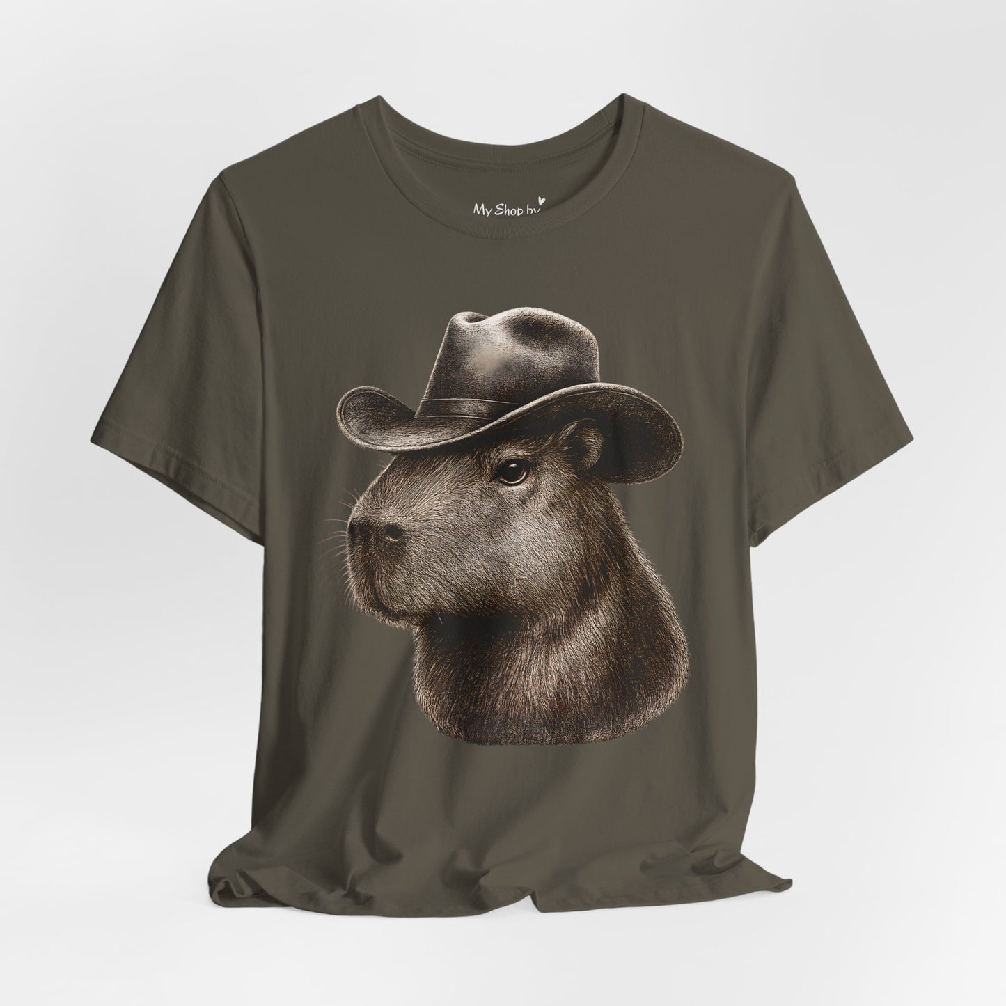 Cowboy Capybara Shirt Vintage
