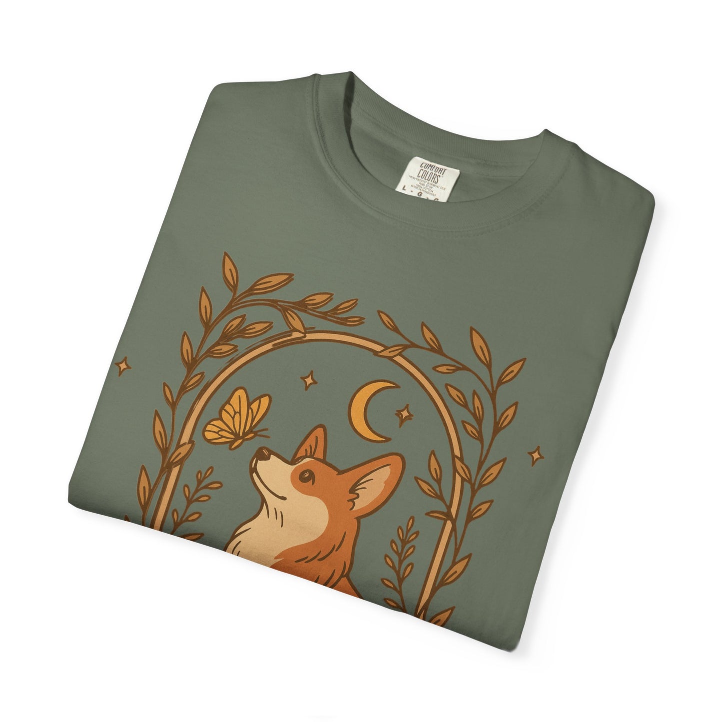 Corgi Unisex T-Shirt - 'The Loyal One' Tarot Card Design