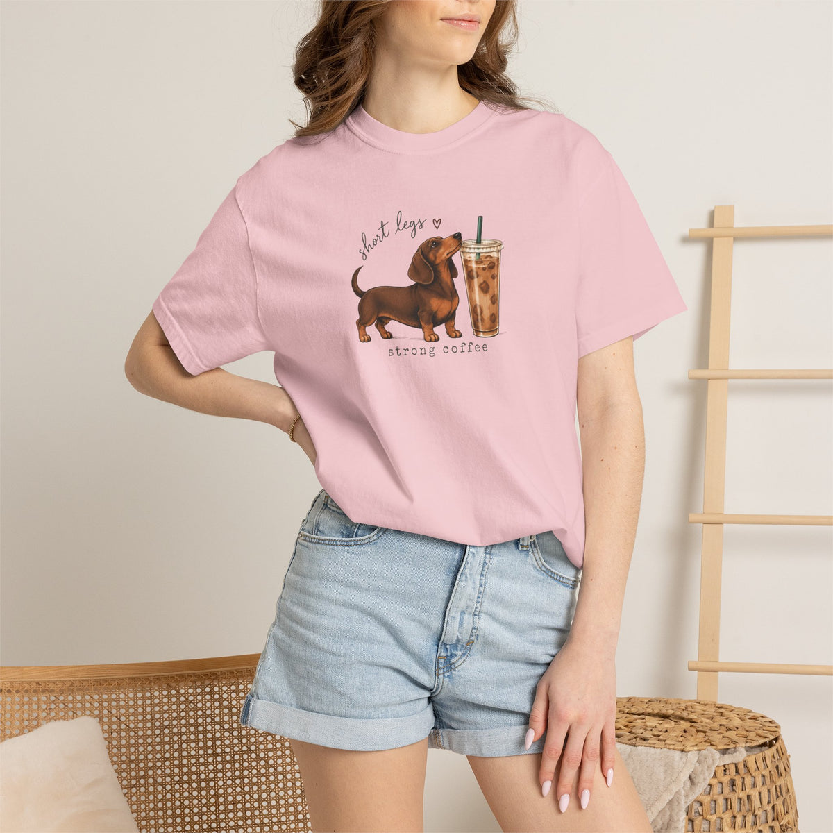 Dachshund Coffee Shirt