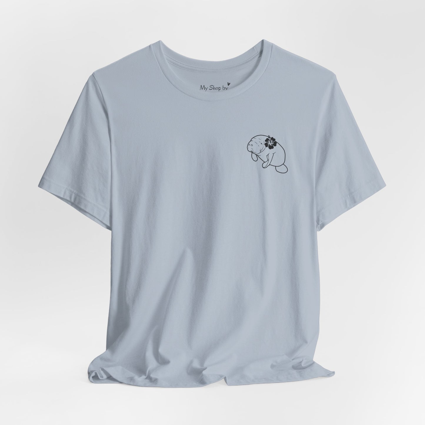 Manatee Hibiscus Small Print