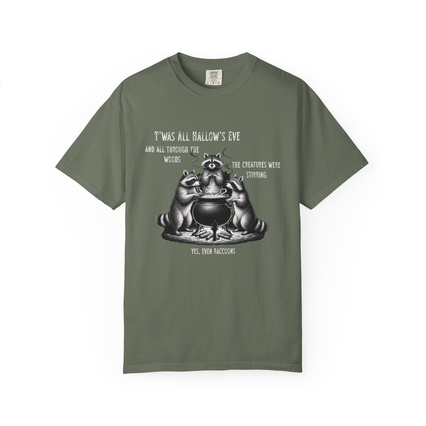 Raccoon Halloween Unisex T-shirt