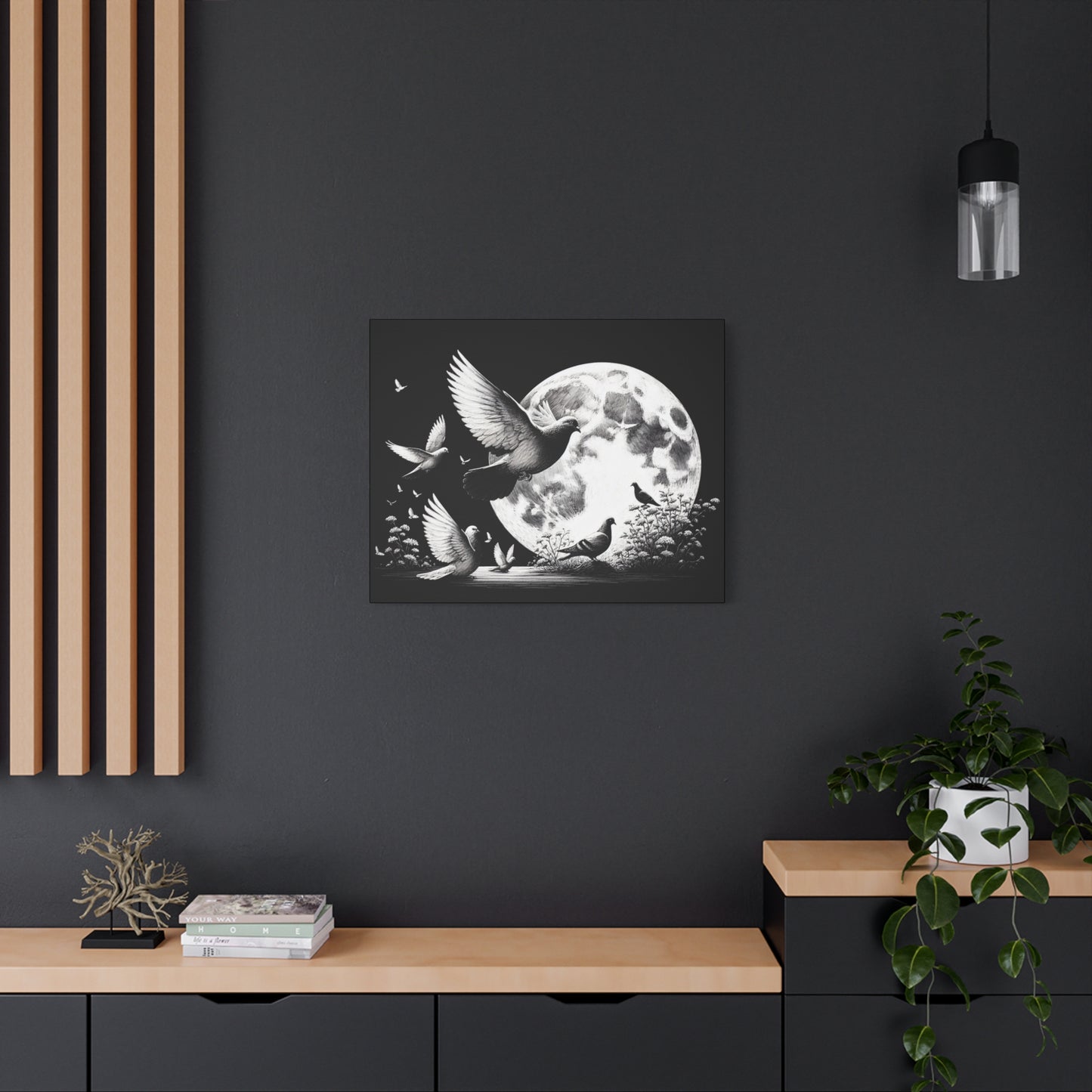 Canvas Print Pigeon