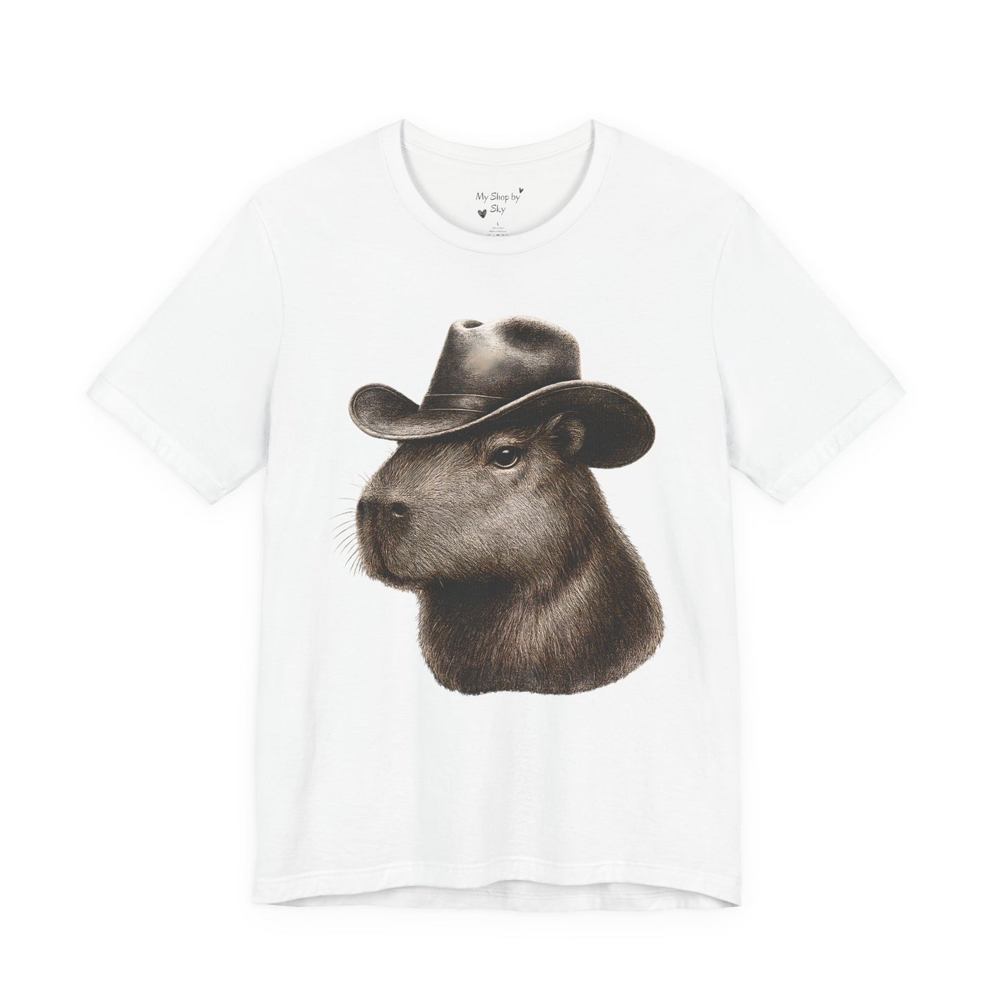 Cowboy Capybara Shirt Vintage