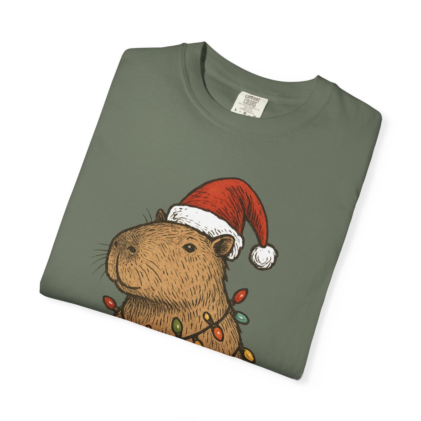 Christmas Capybara T-Shirt
