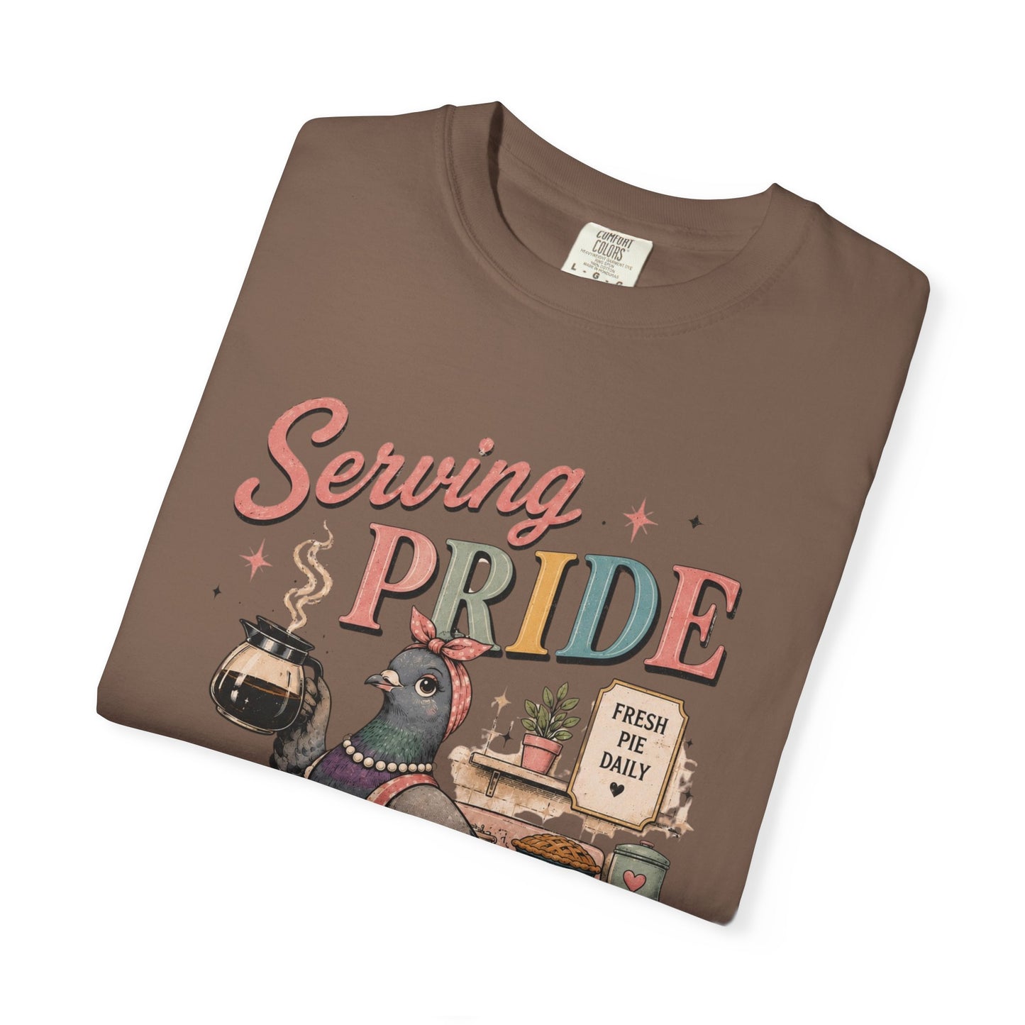 Vintage Housewife Pigeon Shirt
