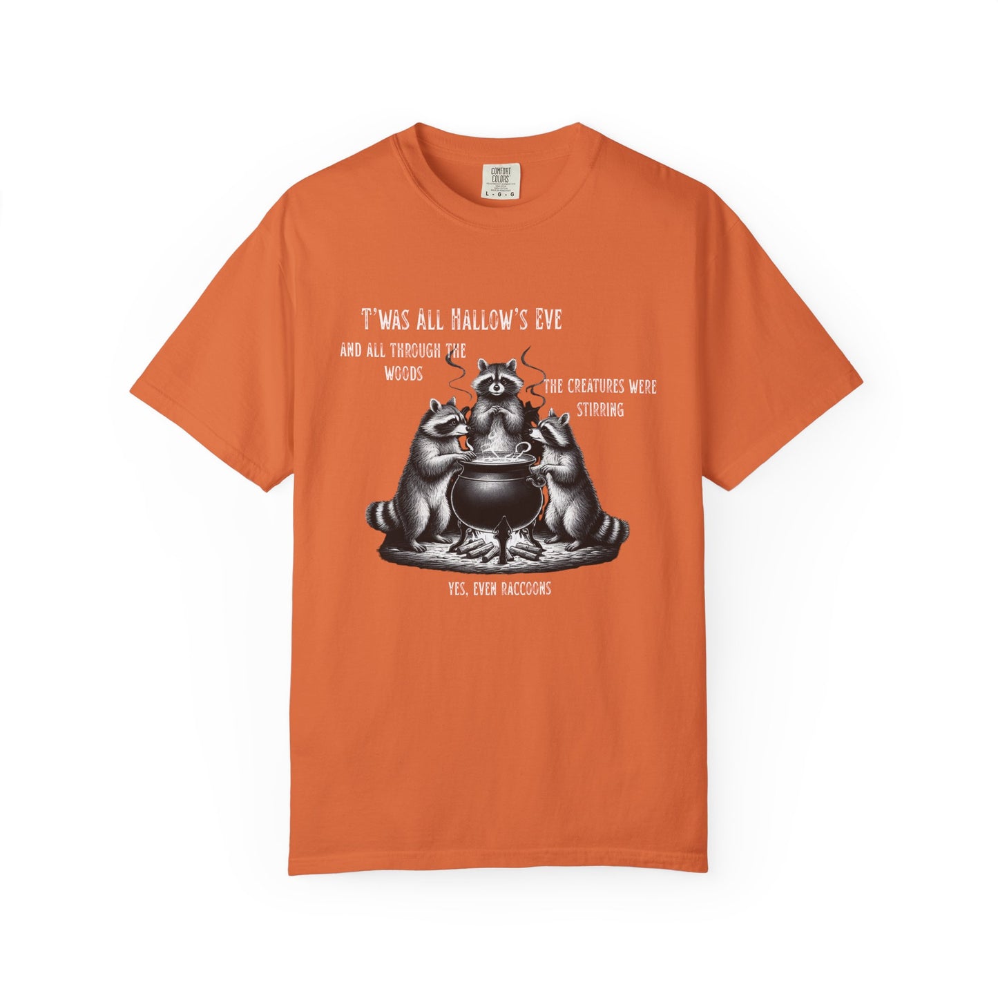 Raccoon Halloween Unisex T-shirt